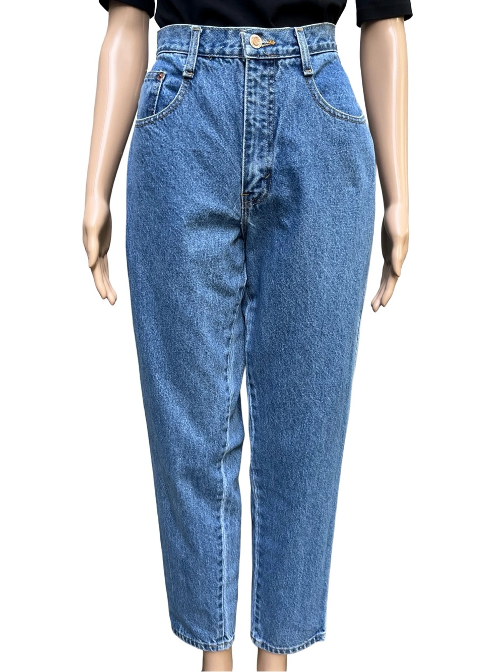 Vintage 90s NUOVO High Rise Mom Jeans 25 USA Made